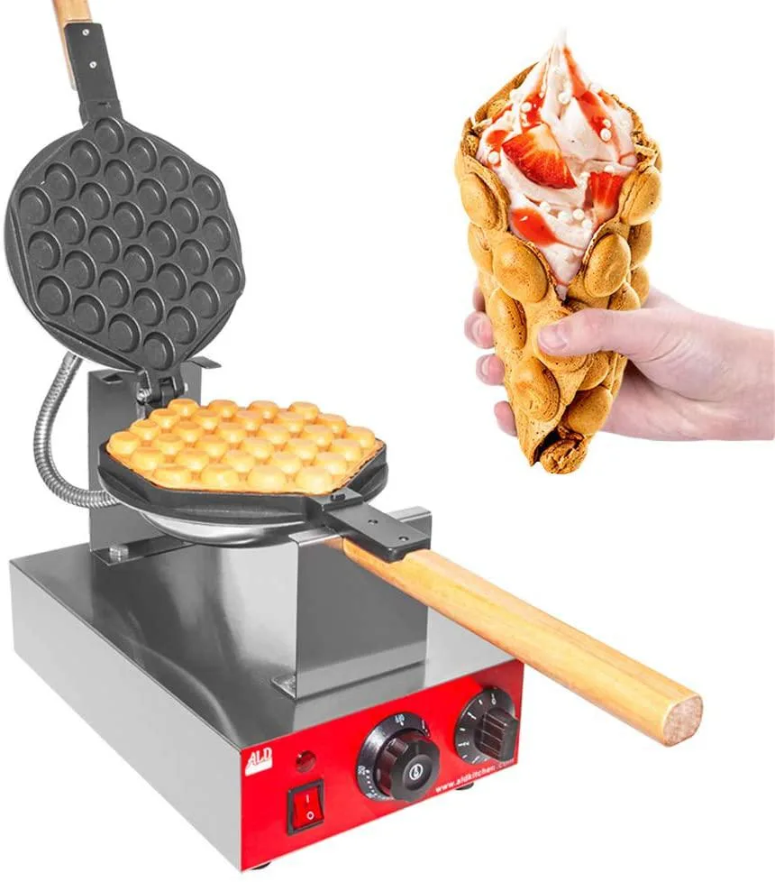 ALDKitchen ALDKitchen AR-HES30 Bubble Waffle Maker 110V Stainless Steel — product photo