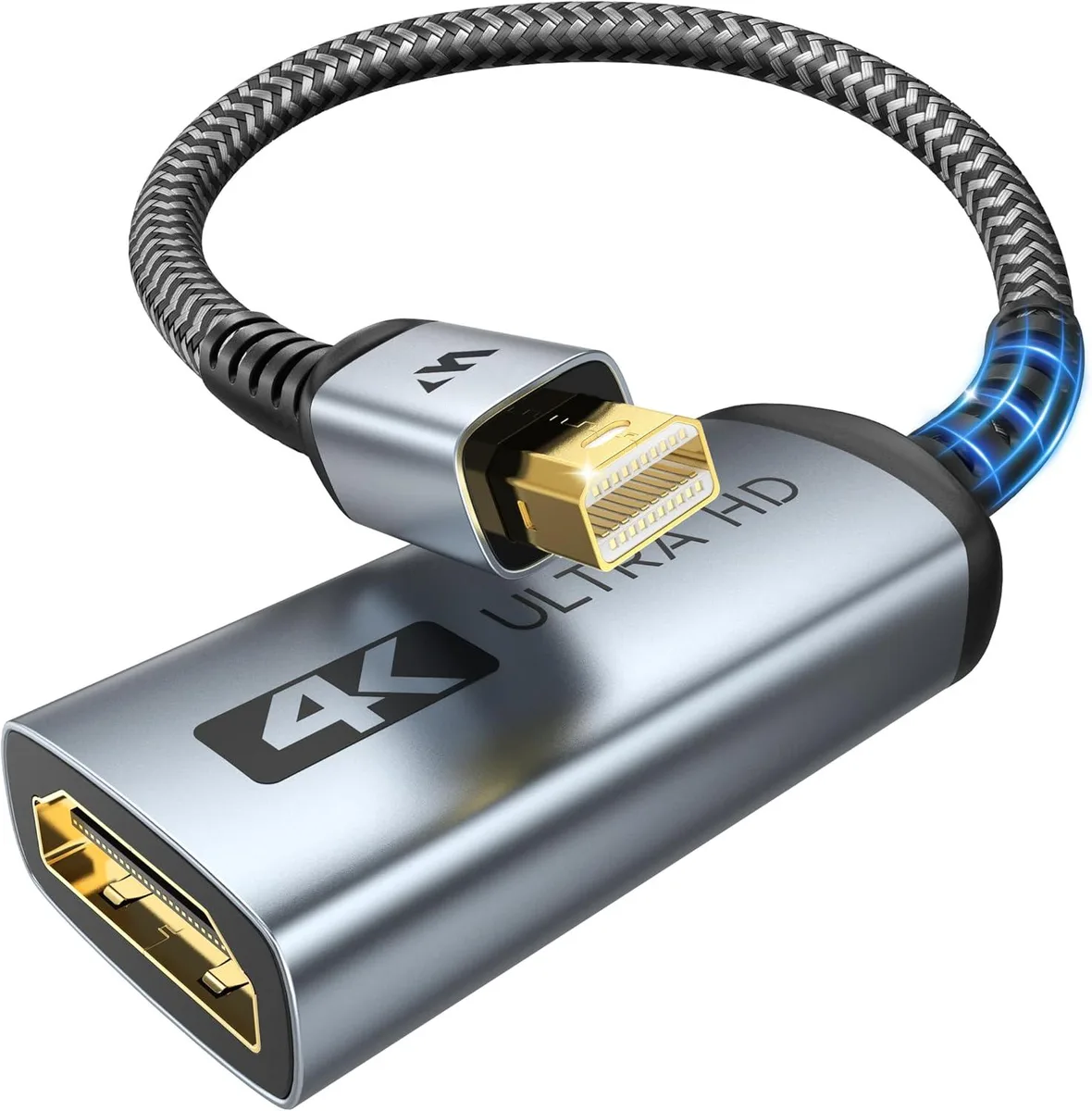 Boxwave Boxwave 4K Mini DisplayPort to HDMI Adapter audio adapter — product photo