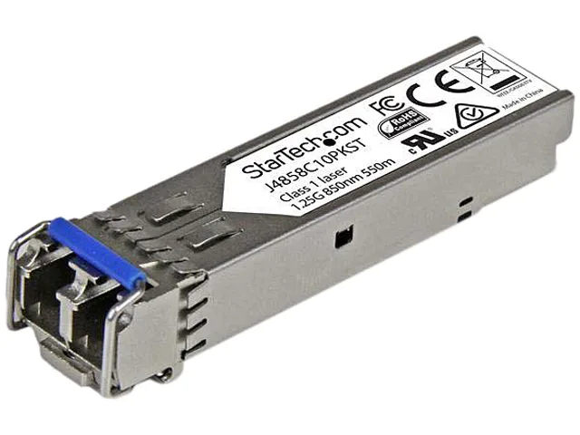 STARTECH STARTECH J4859C10PKST 10-pack SFP transceiver 1000BASE-LX 10km 1.25Gbps 1310nm — product photo