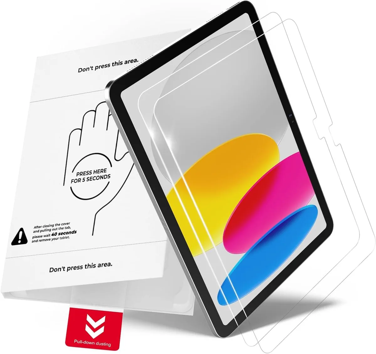 Leelbox Leelbox AlignGuard Pro Screen Protector 2 Pack for iPad A16 10th/11th Gen — product photo