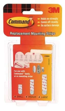 Command Command 17200 Assorted Replacement Foam Strips PK16 — product photo