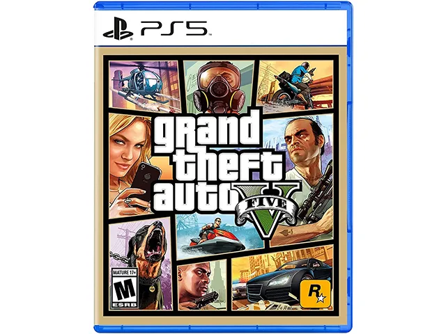 TAKE 2 INTERACTIVE TAKE 2 INTERACTIVE Grand Theft Auto V ps5 video game — product photo