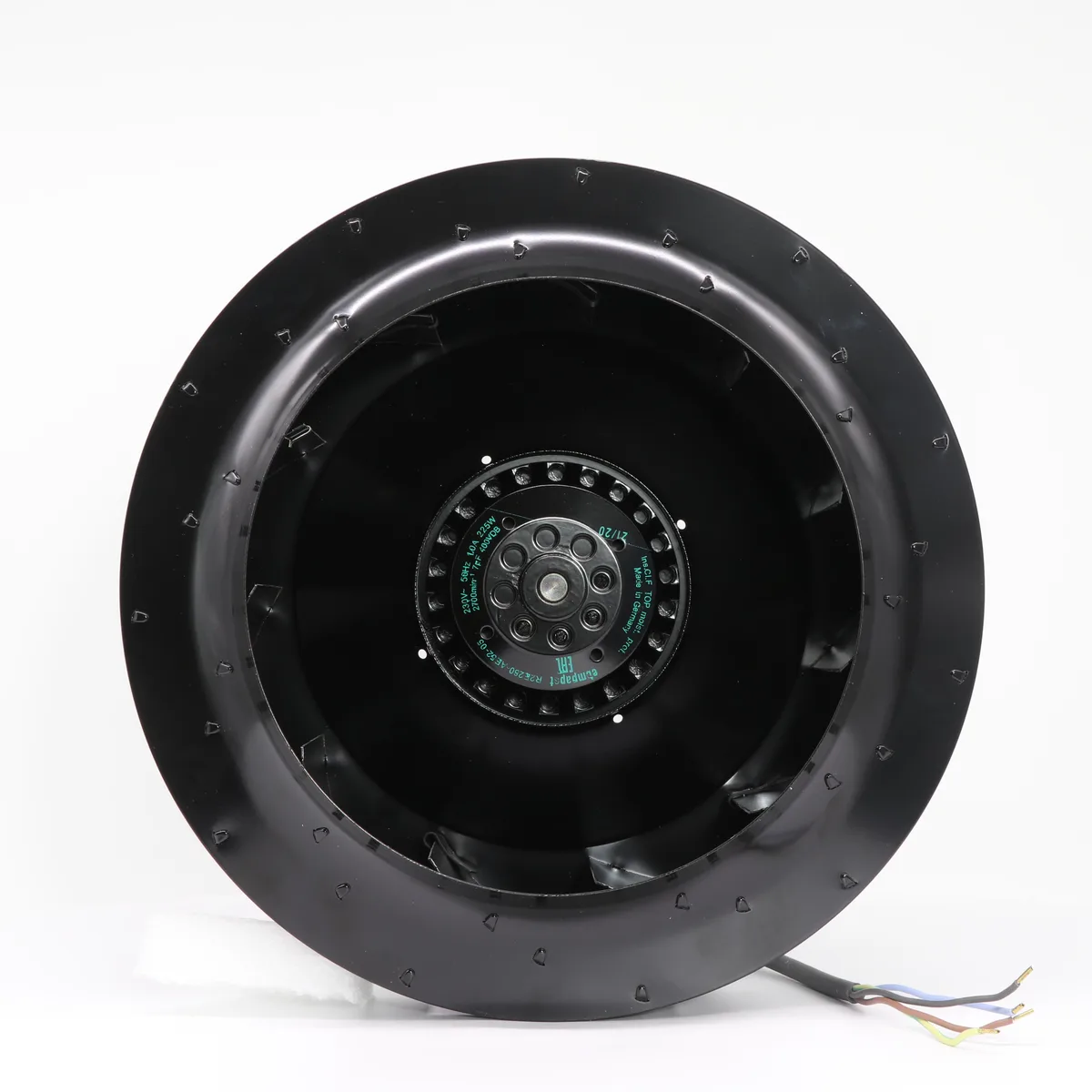 ebmpapst-automotive ebmpapst-automotive R2E280-AE52-05 230 VAC 225 W 280 mm industrial cooling fan — product photo