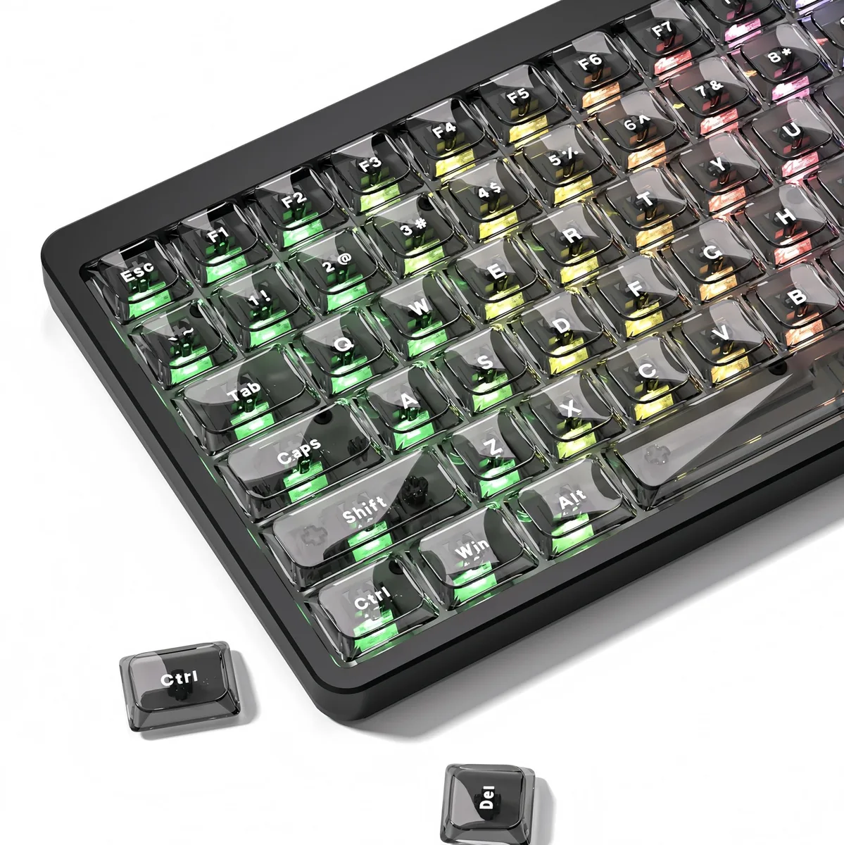 Womier Womier Dark Grey Low Profile Keycap Set 126 keys — product photo
