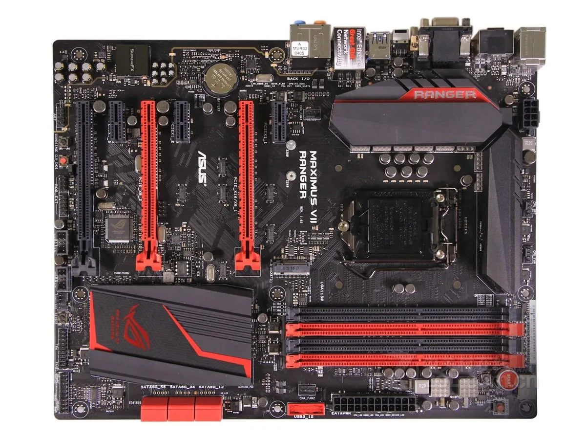 ASUS ASUS MAXIMUS VII RANGER Intel Z97 motherboard 32GB DDR3 LGA 1150 — product photo