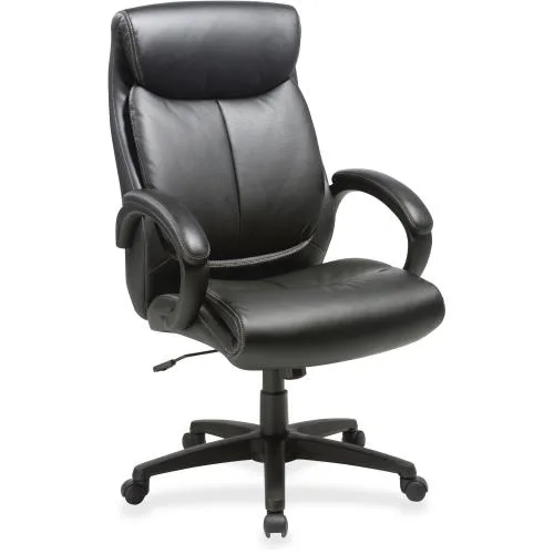 Lorell Lorell 59497 Executive Chair High Back Black Patio Furniture — product photo