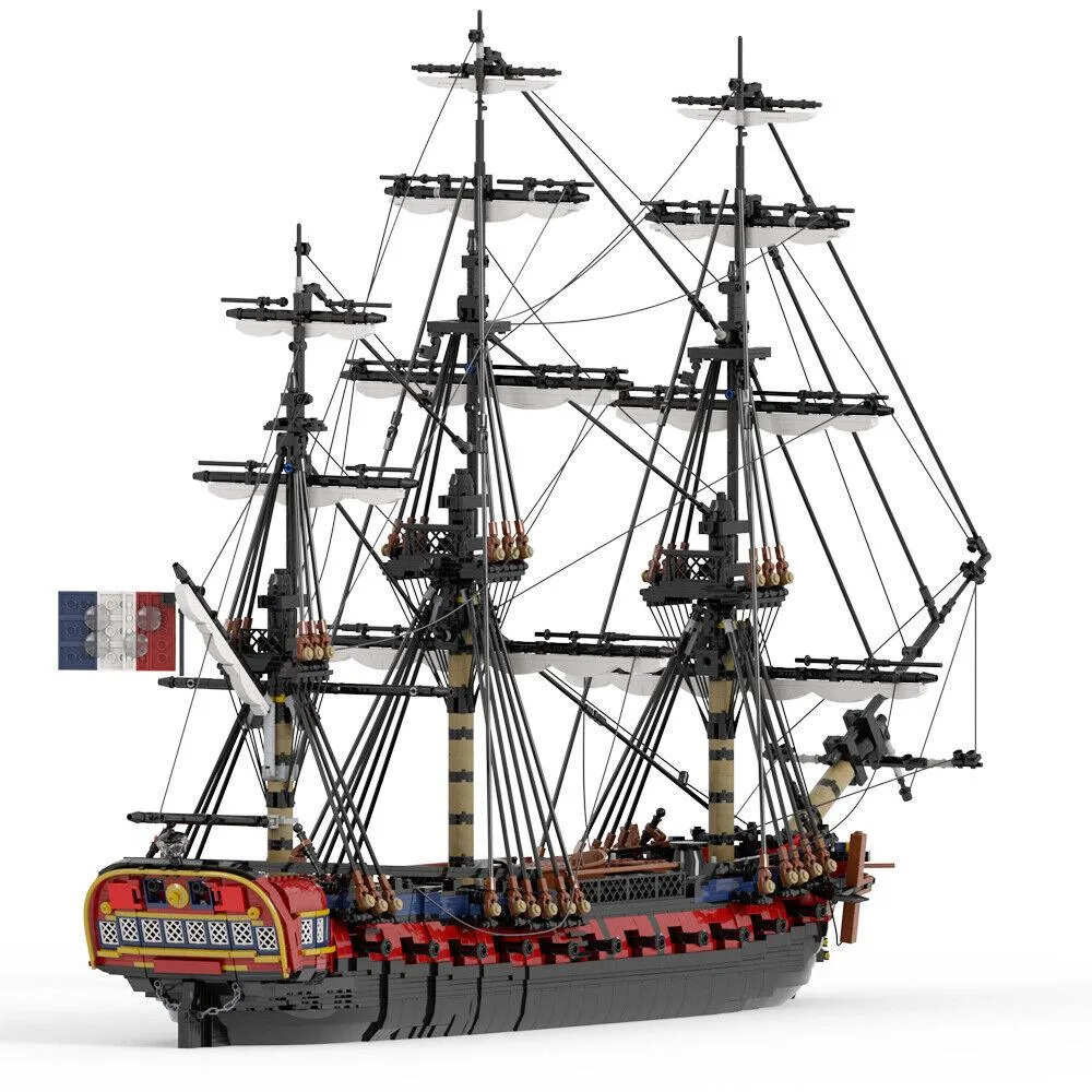 ZITIANYOUBUILD ZITIANYOUBUILD MOC-144875 28-Gun Frigate 6149 Parts — product photo
