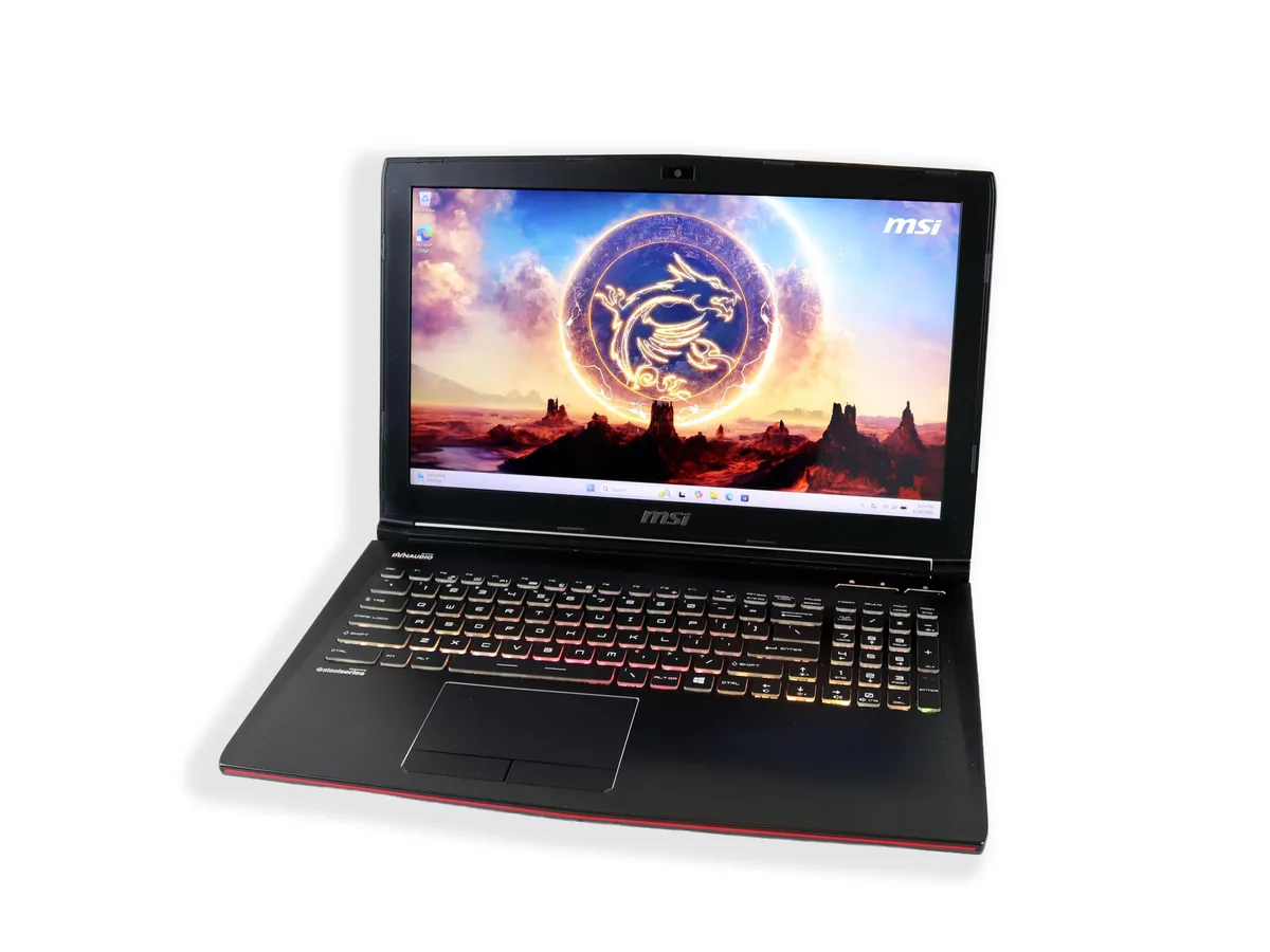 MSI MSI GE62 laptop i7-6700HQ 16GB 256GB+1TB GTX 960M 15.6" FHD IPS — product photo