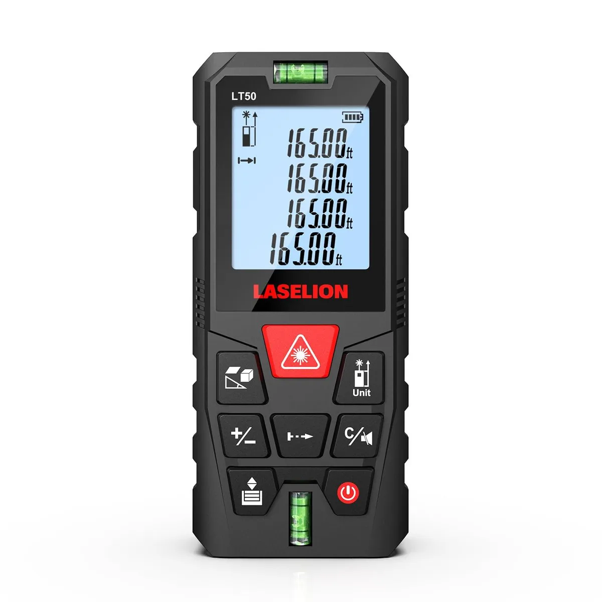  LASELION LT50 Laser Measure 50m 165ft IP54 — product photo