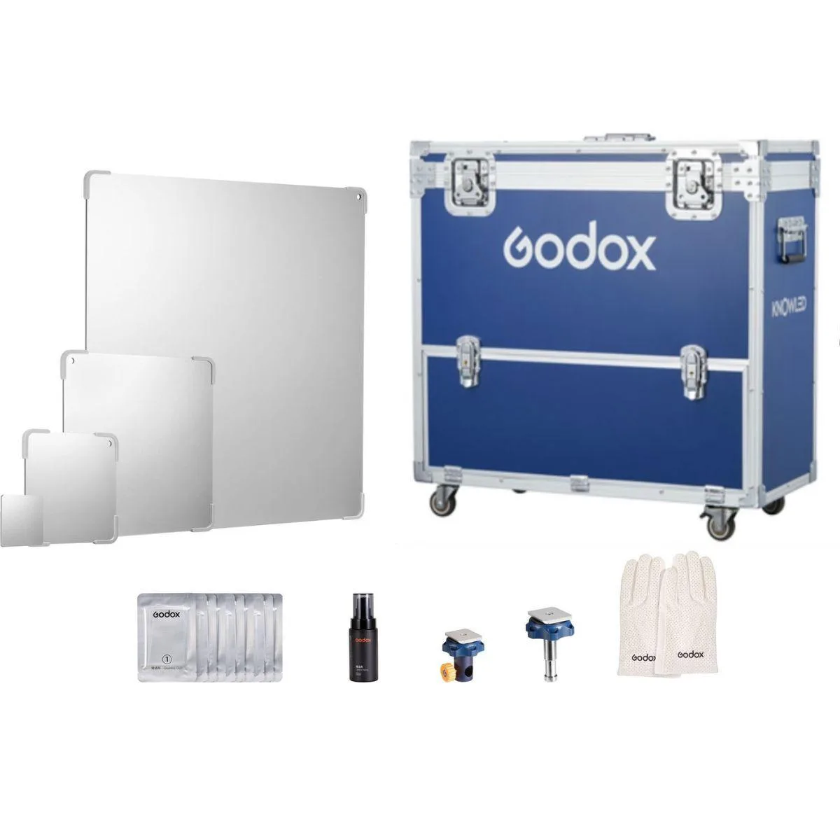 Godox Photo Equipment Co. Ltd Godox KNOWLED LiteFlow K1 Reflector Kit 16 Panels Flight Case — product photo