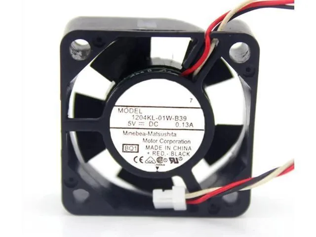 TSUJ TSUJ 1204KL-01W-B39 5V 0.13A 30x30x10mm 3-Wire Fan — product photo