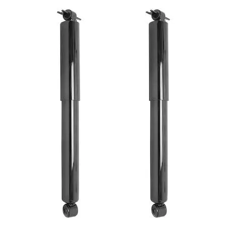 Two silver rear shock absorbers in a kit for 2007-2016 Jeep Wrangler