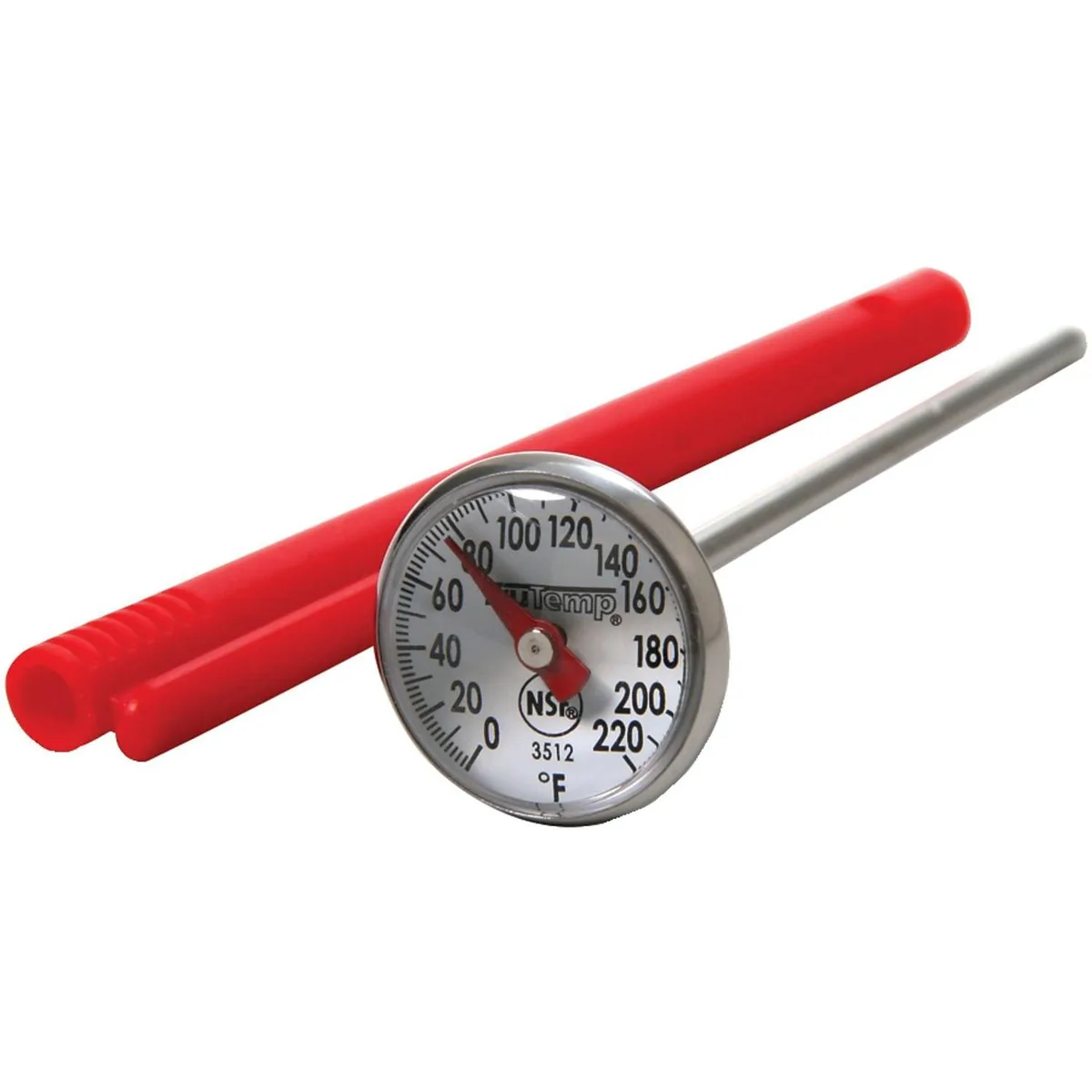 Taylor Taylor TruTemp 3512 Analog Thermometer 0-220°F Red Pointer — product photo