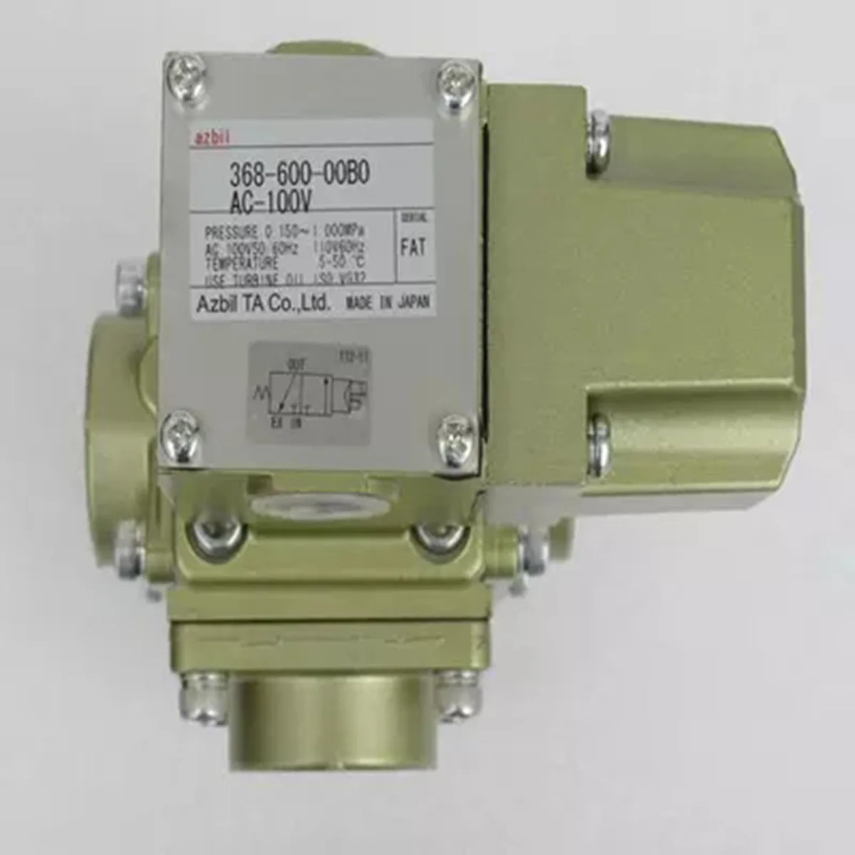 YAMATAKE YAMATAKE 368-600-00B0 solenoid valve electrician tool — product photo