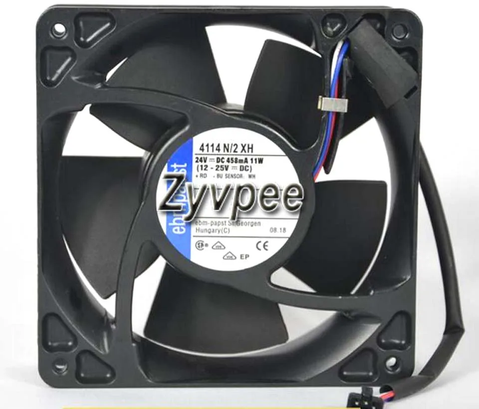 Zyvpee Zyvpee 4114N/2XH 120mm 38mm 24V 11W 3 Pin Case Fan — product photo