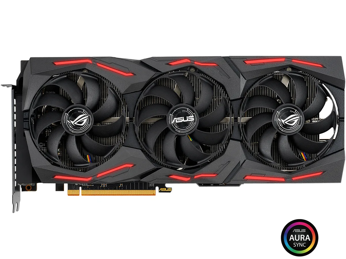 ASUS ASUS RX5700-O8G-GAMING Radeon RX 5700 graphics card — product photo