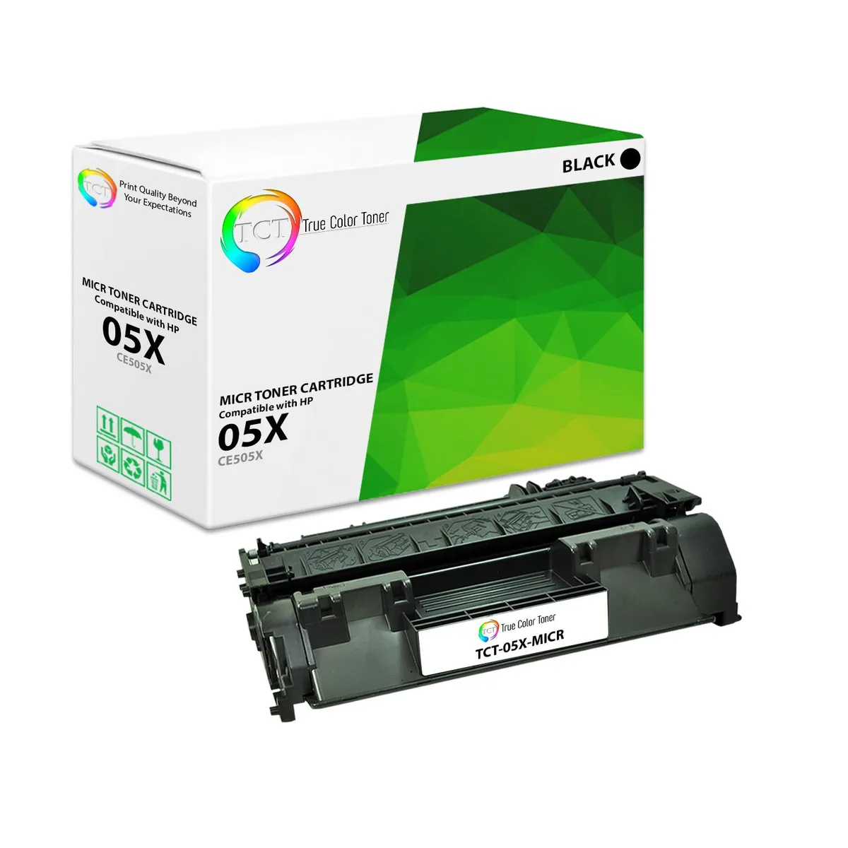 True Color Toner True Color Toner CE505X MICR Toner Cartridge High Yield Black 6500 Pages — product photo