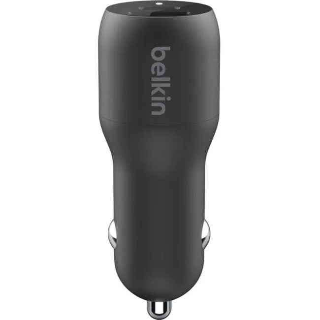 Belkin Belkin CCB004BTBK Dual Car Charger 37W PPS — product photo
