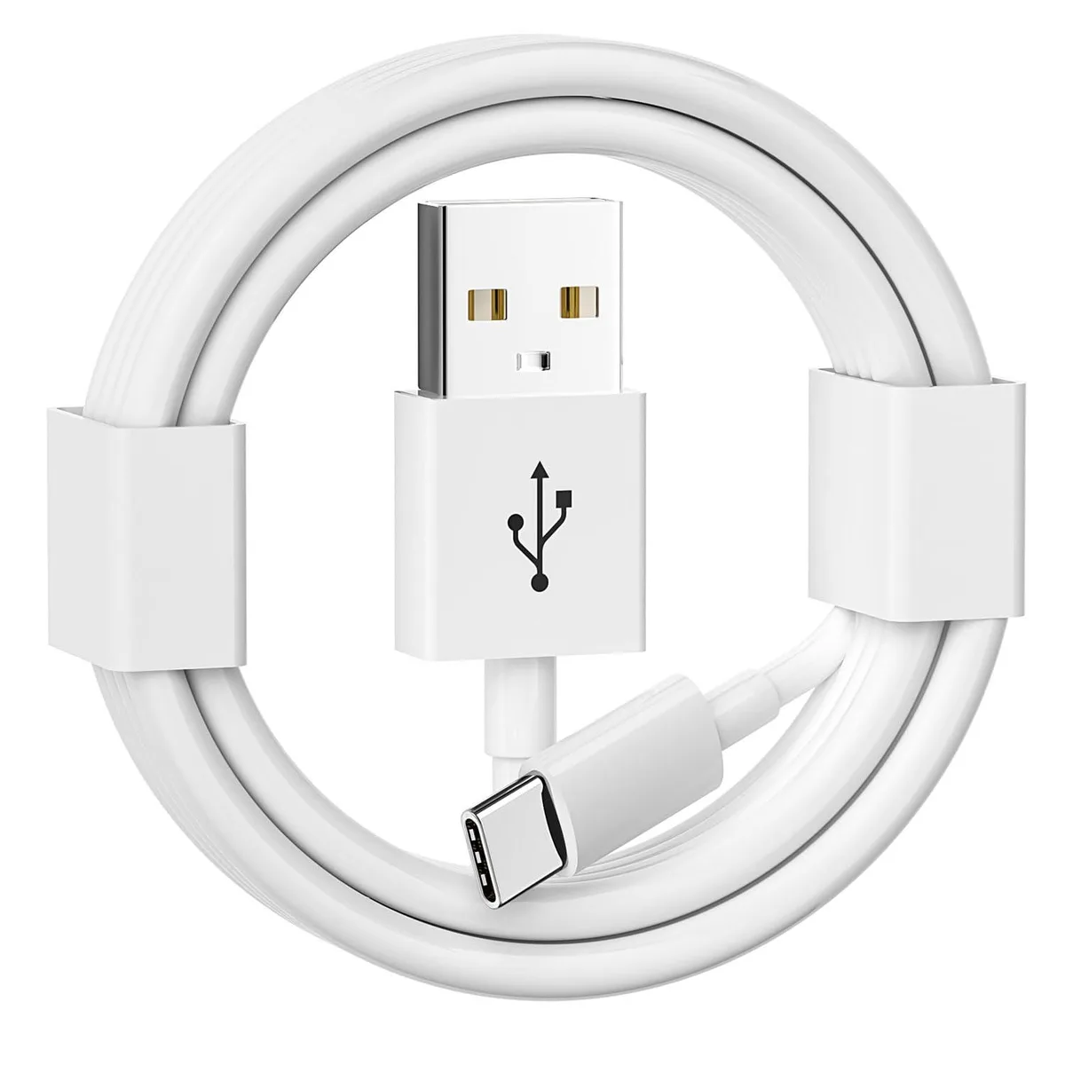 RUOCLRIS RUOCLRIS USB-A to USB-C CarPlay Cable 1 m White — product photo