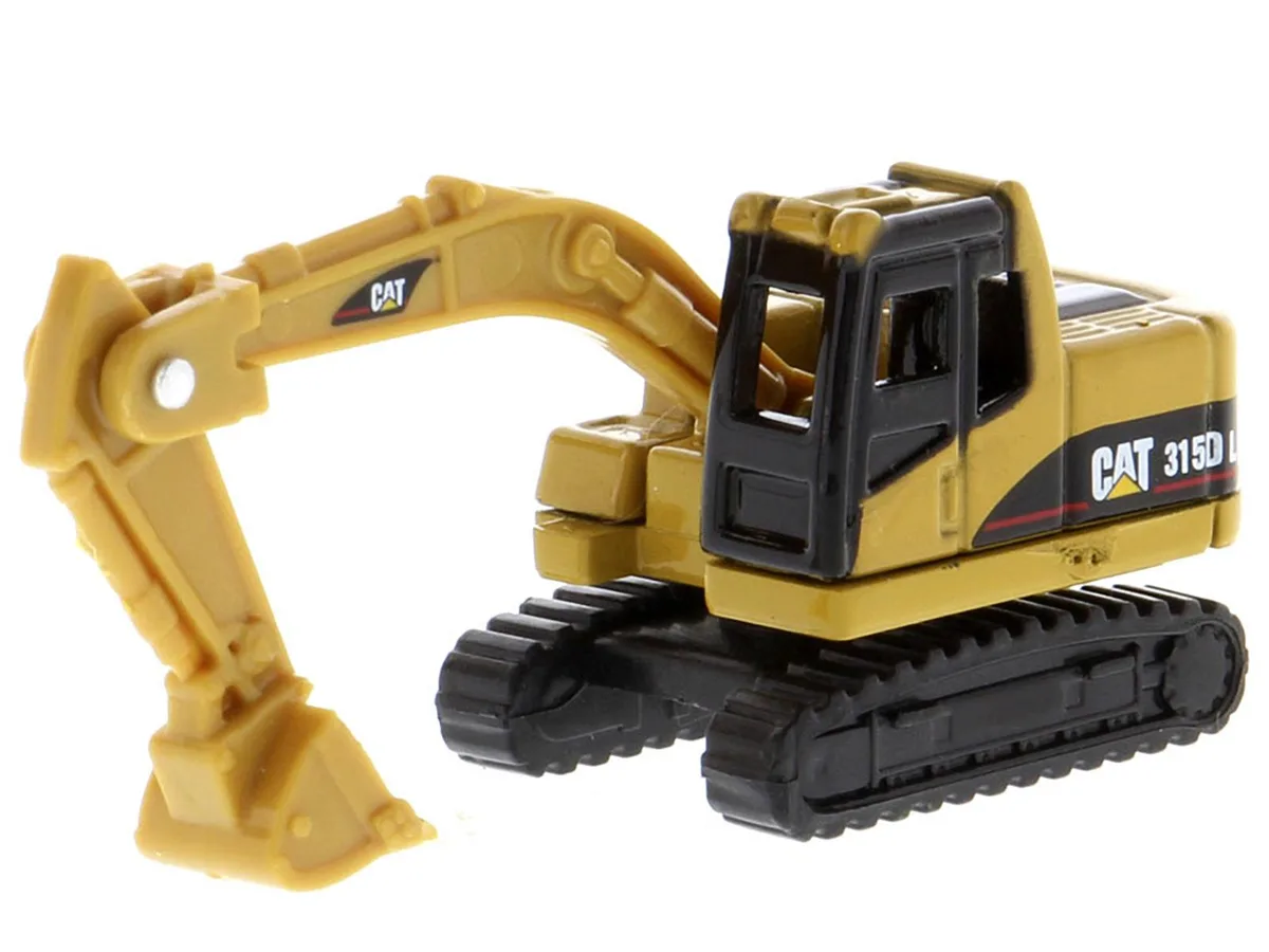 DieCast Masters DieCast Masters CAT 315D L Excavator Yellow Micro-Constructor 1.625 in hobby collectible — product photo