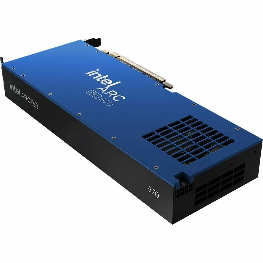 Intel Intel Arc Pro B70 32 GB GDDR6 graphics card 33P01IB0BB — product photo