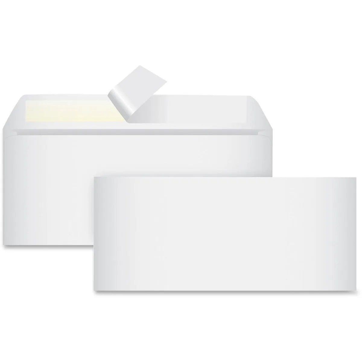 Business Source Business Source 99713 #10 Peel &amp; Seal Envelopes 100 Box 24 lb — product photo