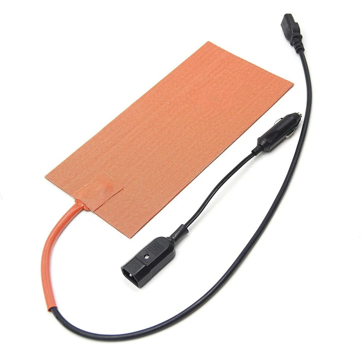  FASTROHY Orange 12V 100W Silicone Warming Tray 152x304mm — product photo