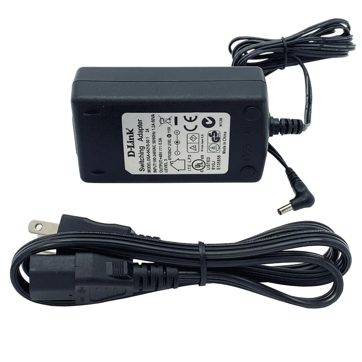 D-Link D-Link DSA-0421S-50 power adapter 48V 0.5A 3.5x1.0mm — product photo
