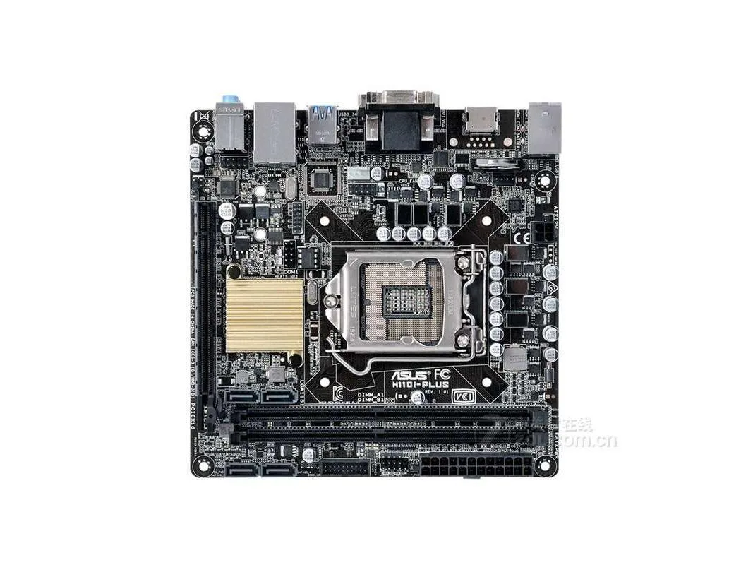 ASUS ASUS H110I-PLUS Intel H110 DDR4 32GB Mini-ITX motherboard — product photo