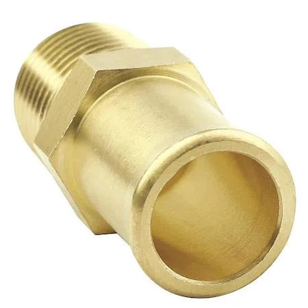 Value Brand Value Brand ZORO SELECT 6AFJ1 Brass Hose Barb 3/4 in x 1/2 in MNPT — product photo