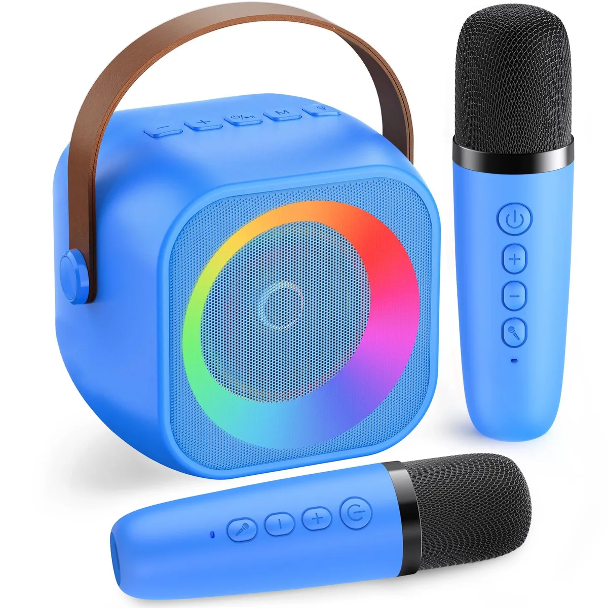 BEILIHART K29-L Karaoke System Navy Blue 2 Mics — product photo