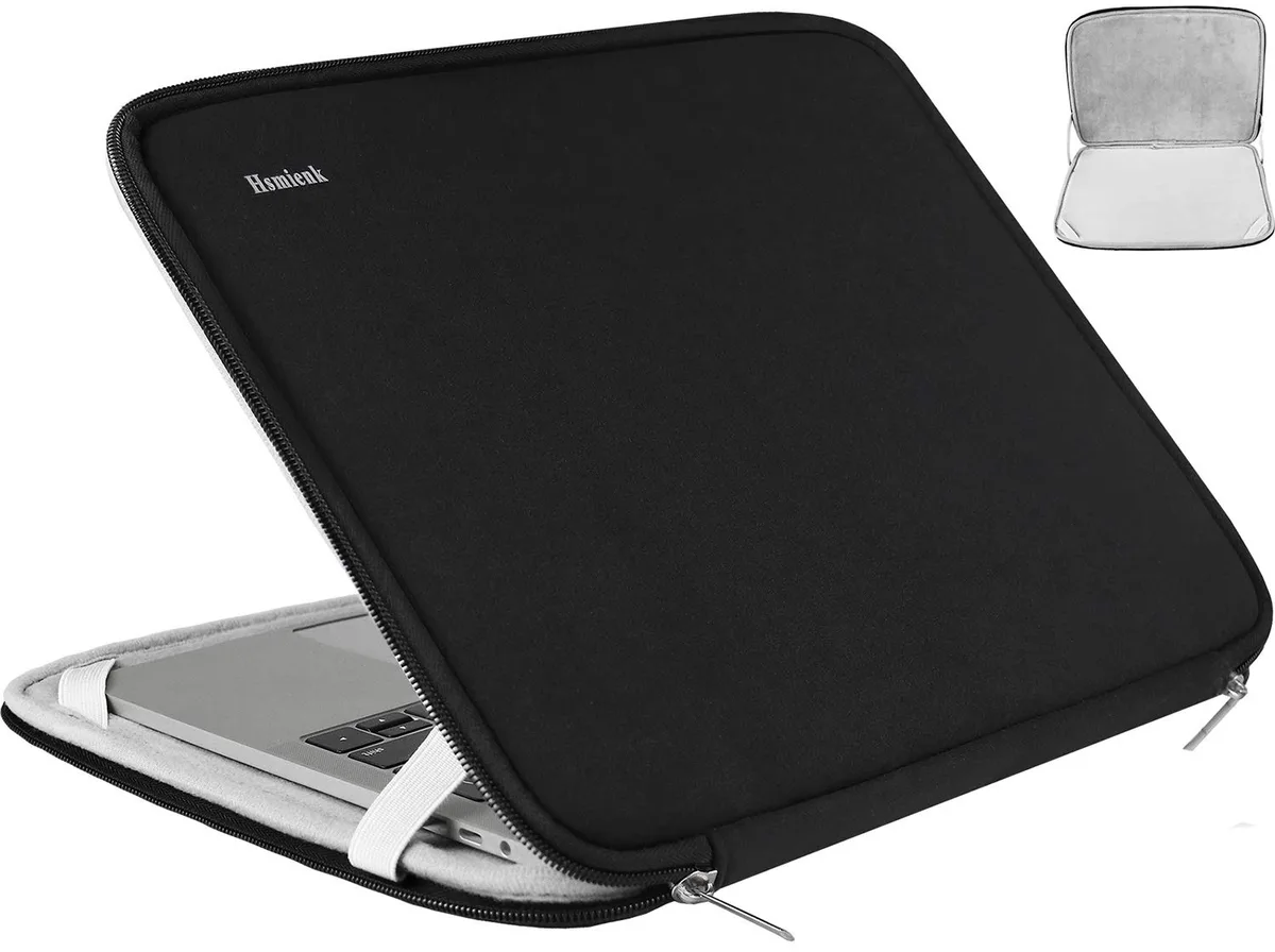  Hsmienk DRT-58 15.6" laptop sleeve black — product photo
