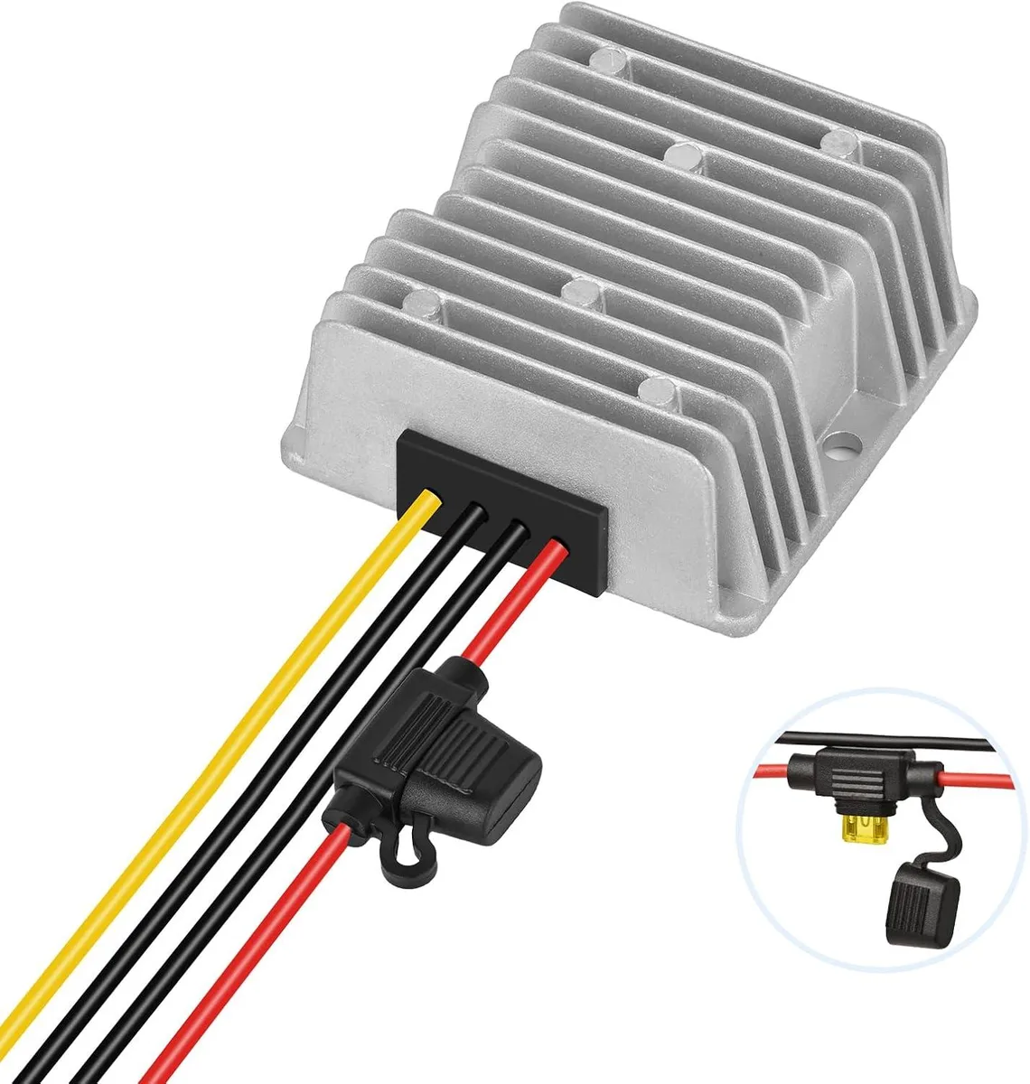 GCON GCON DC-DC Step-Down Converter 24V 36V 48V to 12V 20A 240W Waterproof — product photo