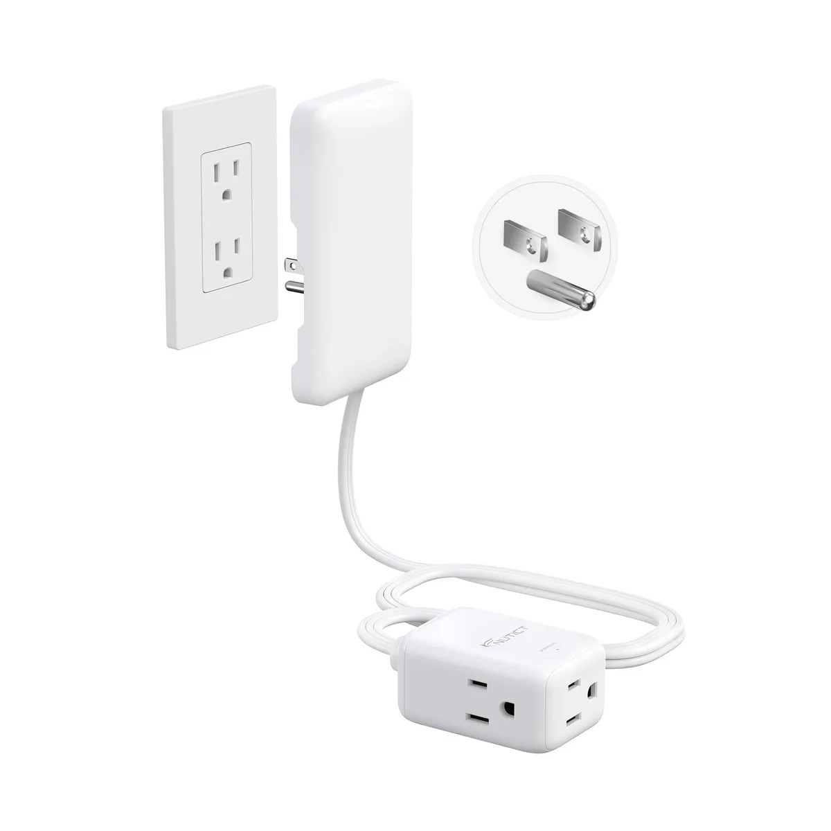 Tripp Lite NT-EC-NA01C 3 ft power extension cord — product photo