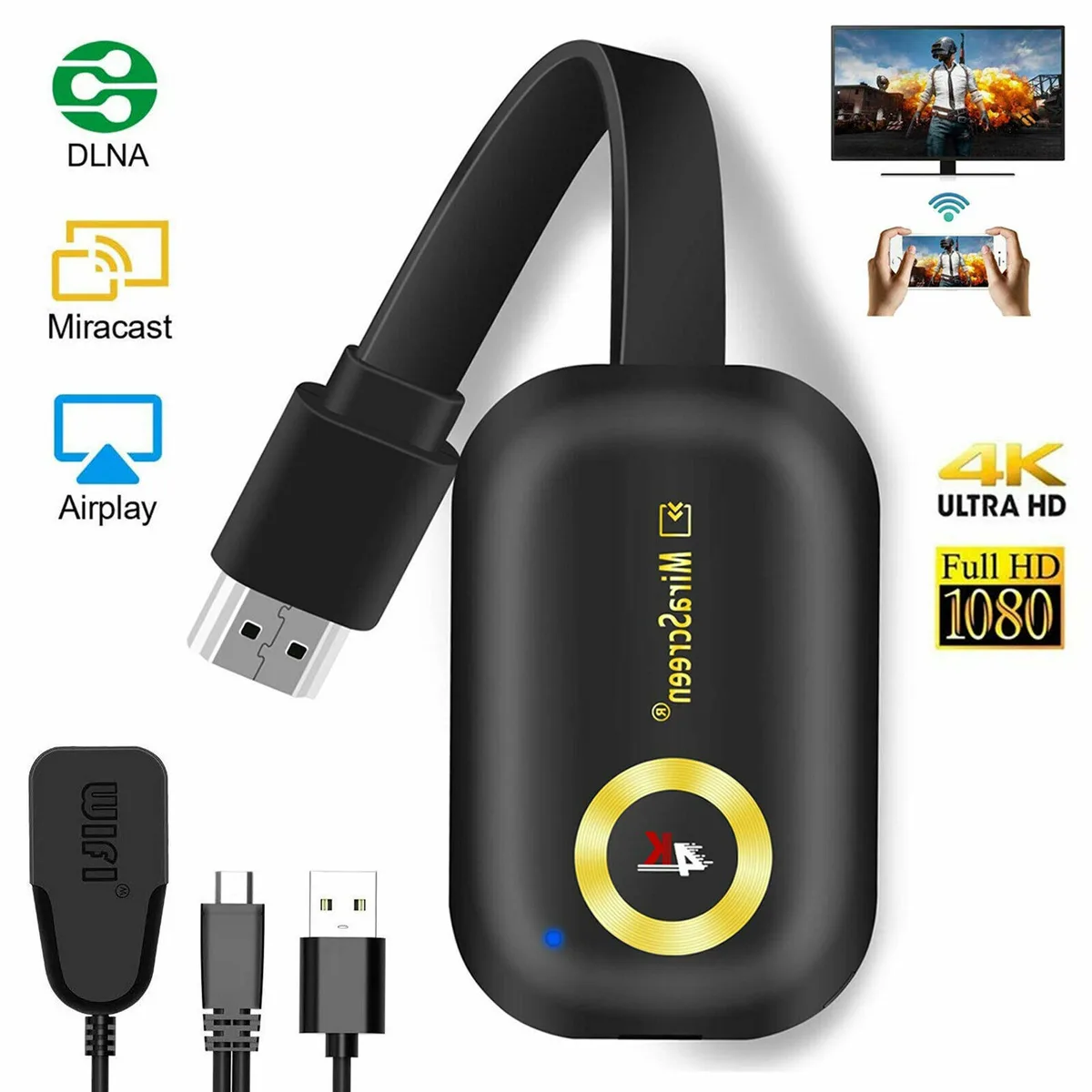 Tonstep Tonstep 4K 1080P Wireless HDMI Display Dongle Adapter — product photo