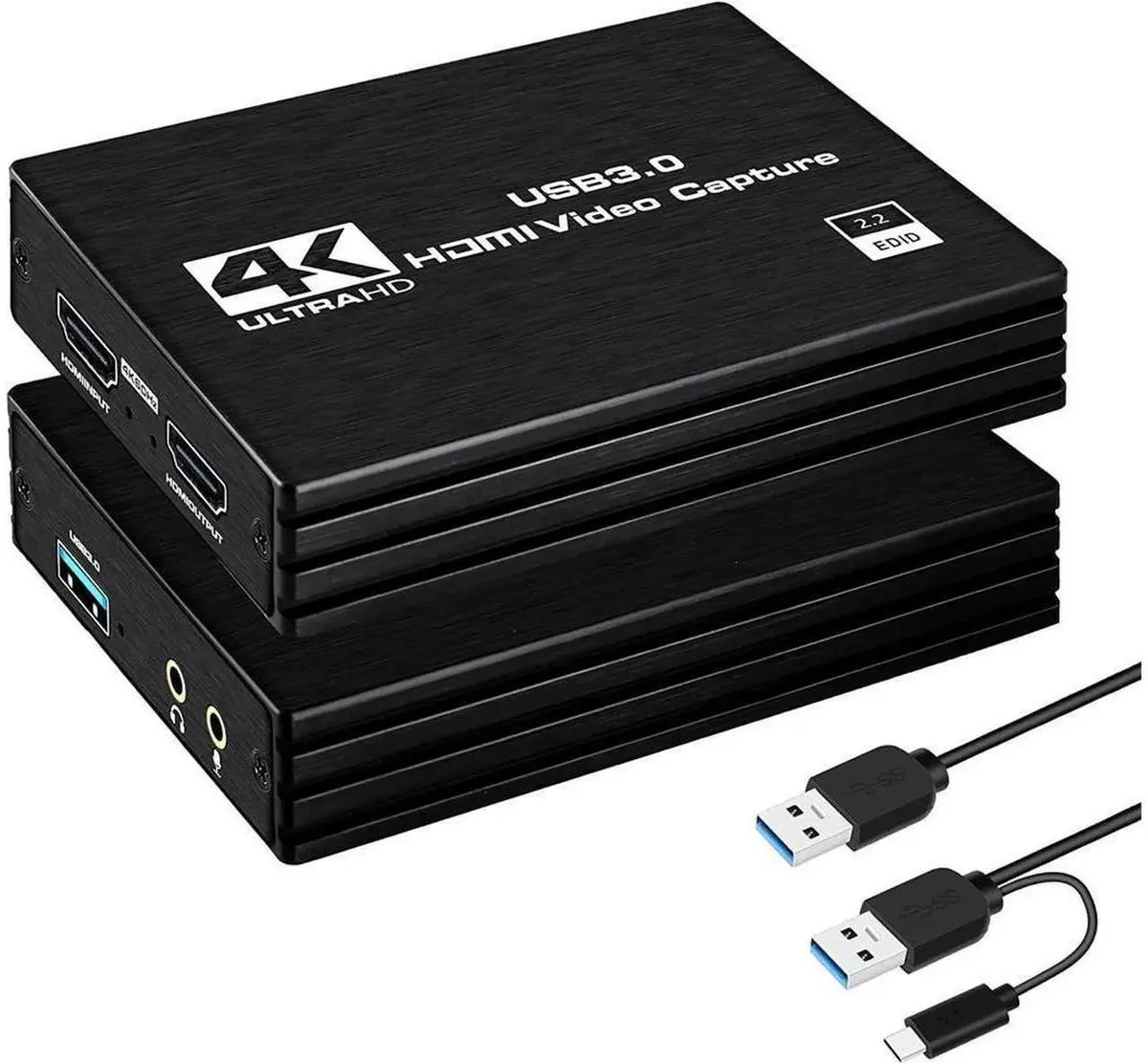 SMUGDESK SMUGDESK 4K HDMI Capture Card USB &amp; Type-C 1080 60 — product photo
