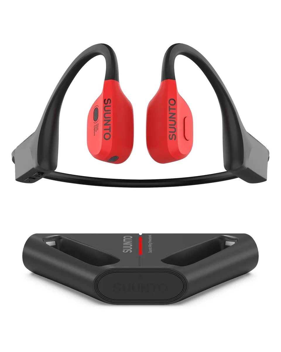 Suunto Suunto Wing Open-Ear Bone Conduction Headphone Red — product photo