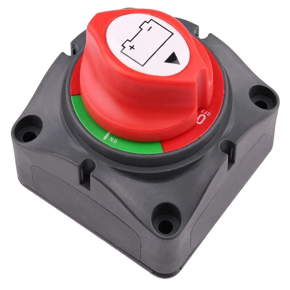 RAYBESTOS UNBRANDED RAYBESTOS UNBRANDED Battery Disconnect Switch 275A 6V-60V DC 3/8" Studs — product photo