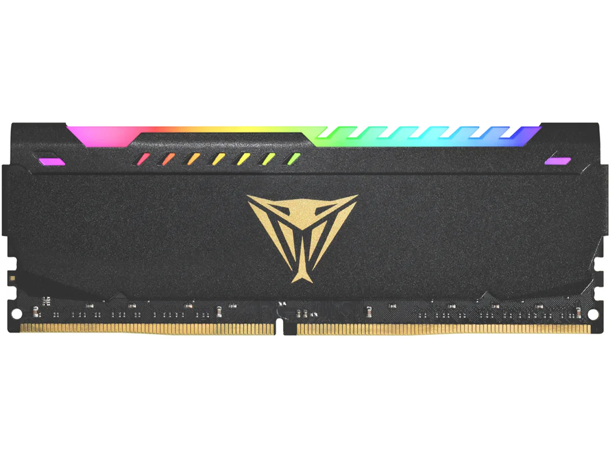 Patriot Memory Patriot Memory PVSR416G320C8 Viper Steel RGB 16GB DDR4 3200 desktop RAM — product photo
