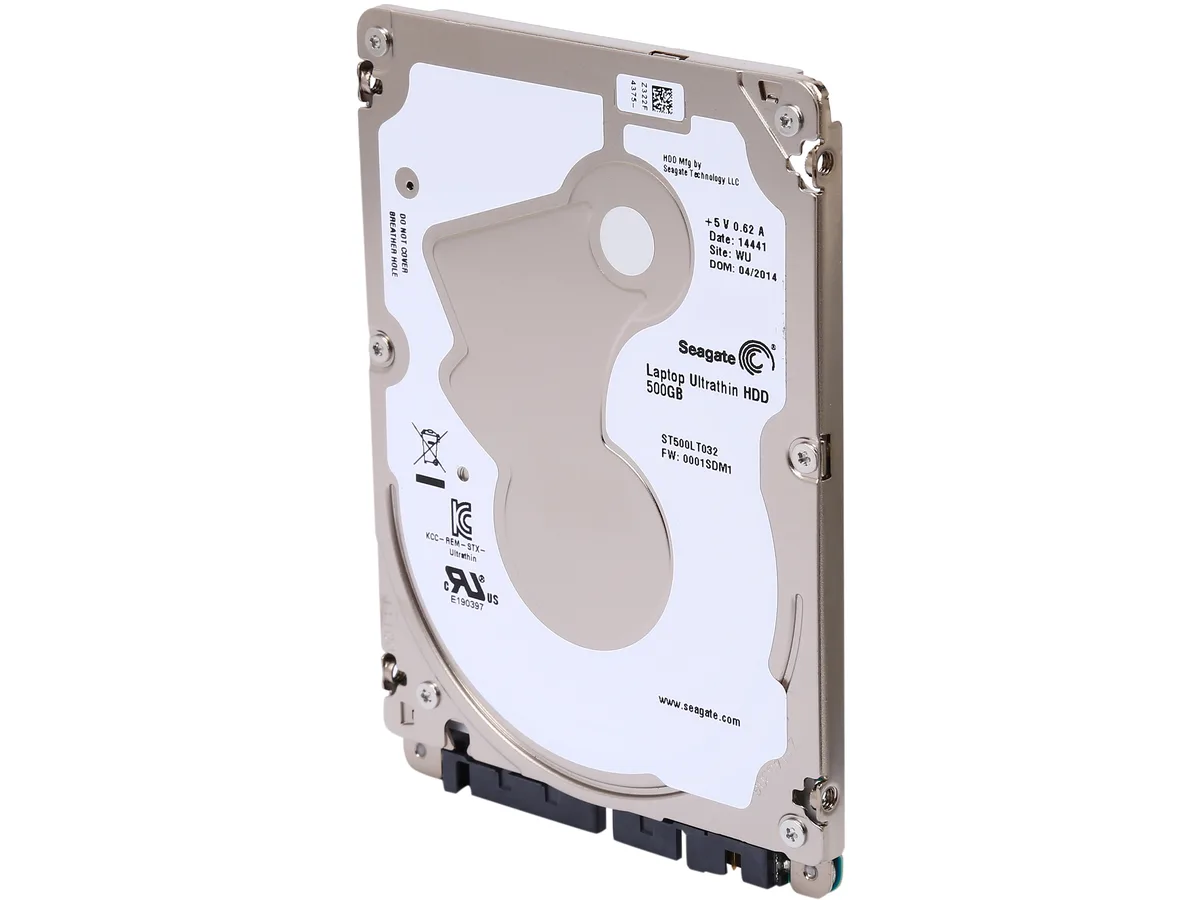 Seagate Seagate ST500LT032 500GB 5400 RPM 16MB Cache SATA 6.0Gb/s 2.5" 5mm Laptop Hard Drive — product photo