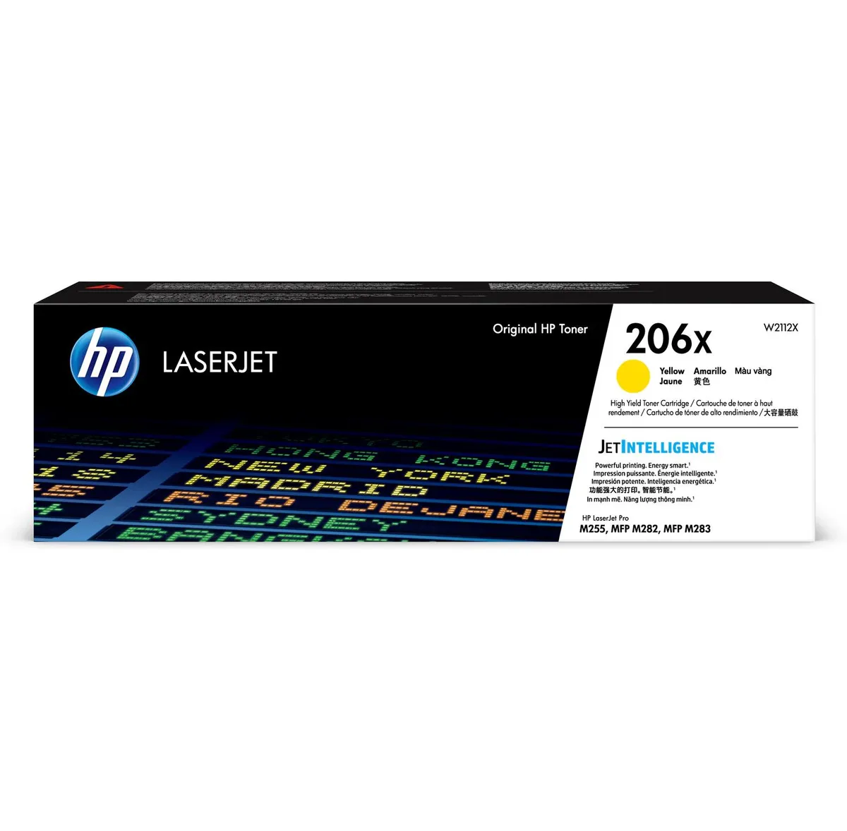 HP HP W2112X 206X High Yield Yellow Toner Cartridge 2450 pages — product photo