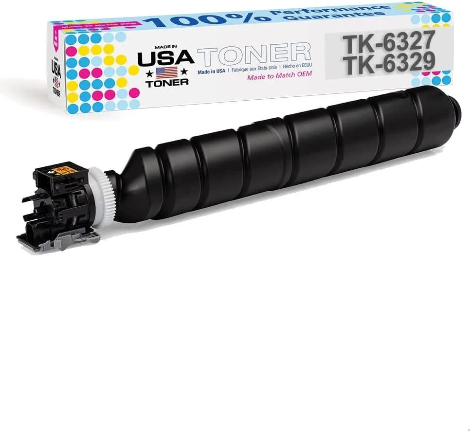 MADE IN USA TONER MADE IN USA TONER Compatible for Kyocera TK-6327 Copystar TK-6329 Black toner cartridge — product photo