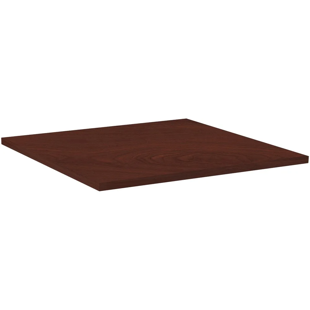 Lorell Lorell 62586 42" Square Patio Furniture Table Top Mahogany — product photo