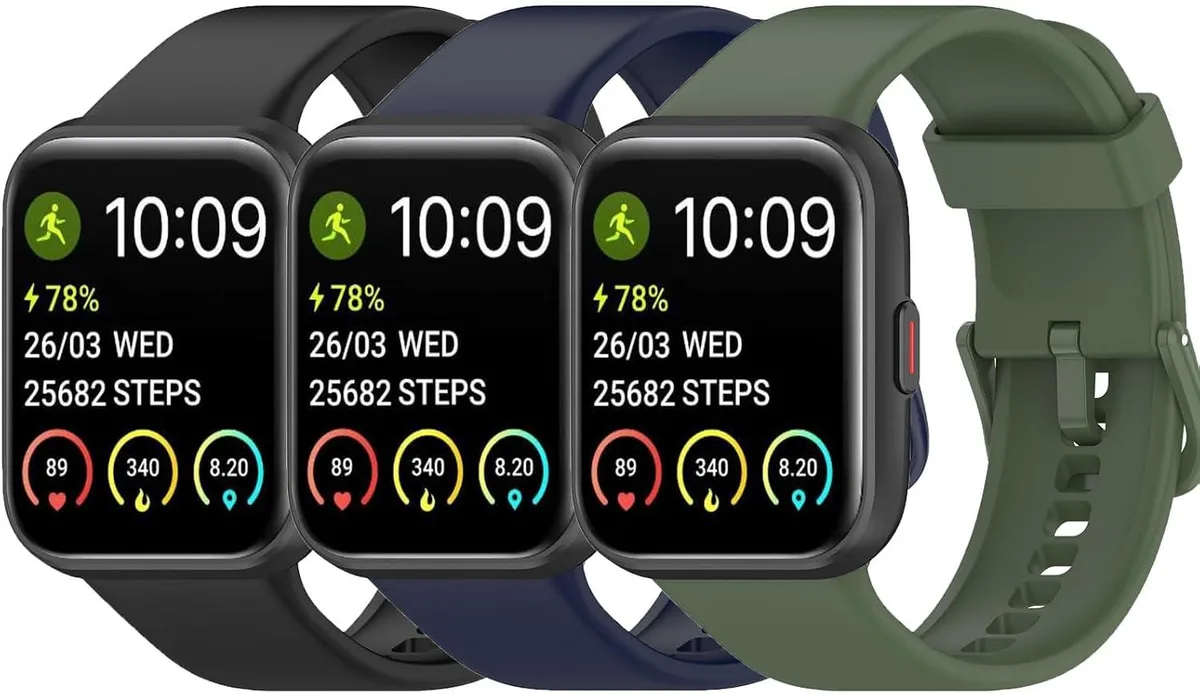 ETEIZU ETEIZU 3-Pack Silicone Bands for SKG V7 &amp; V7 Pro — product photo