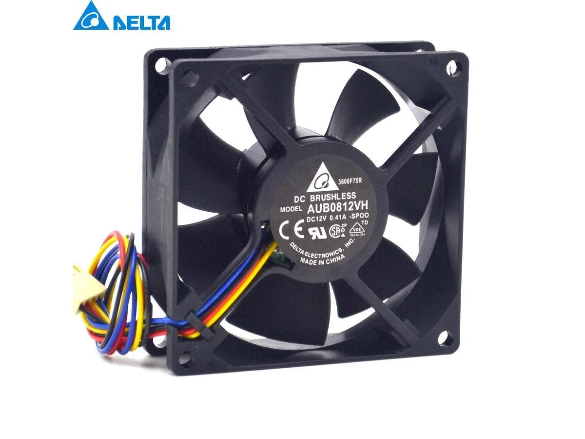 Fans Fans AUB0812VH 80mm 12V 0.41A 4-wire PWM case fan 40pcs — product photo