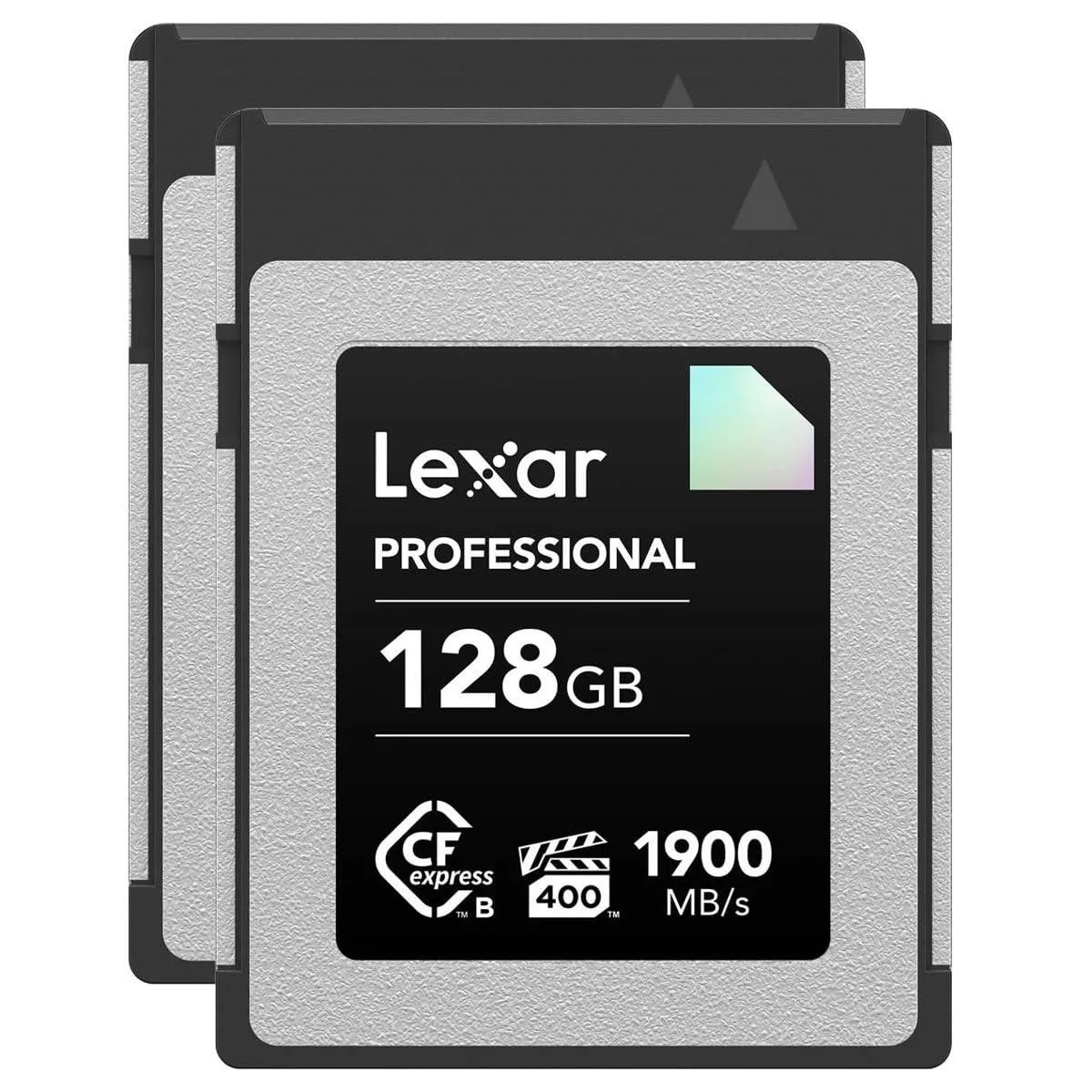 Lexar Lexar Diamond Series Professional 128GB CFexpress Type-B 2-Pack 2 in 1 accessory — product photo