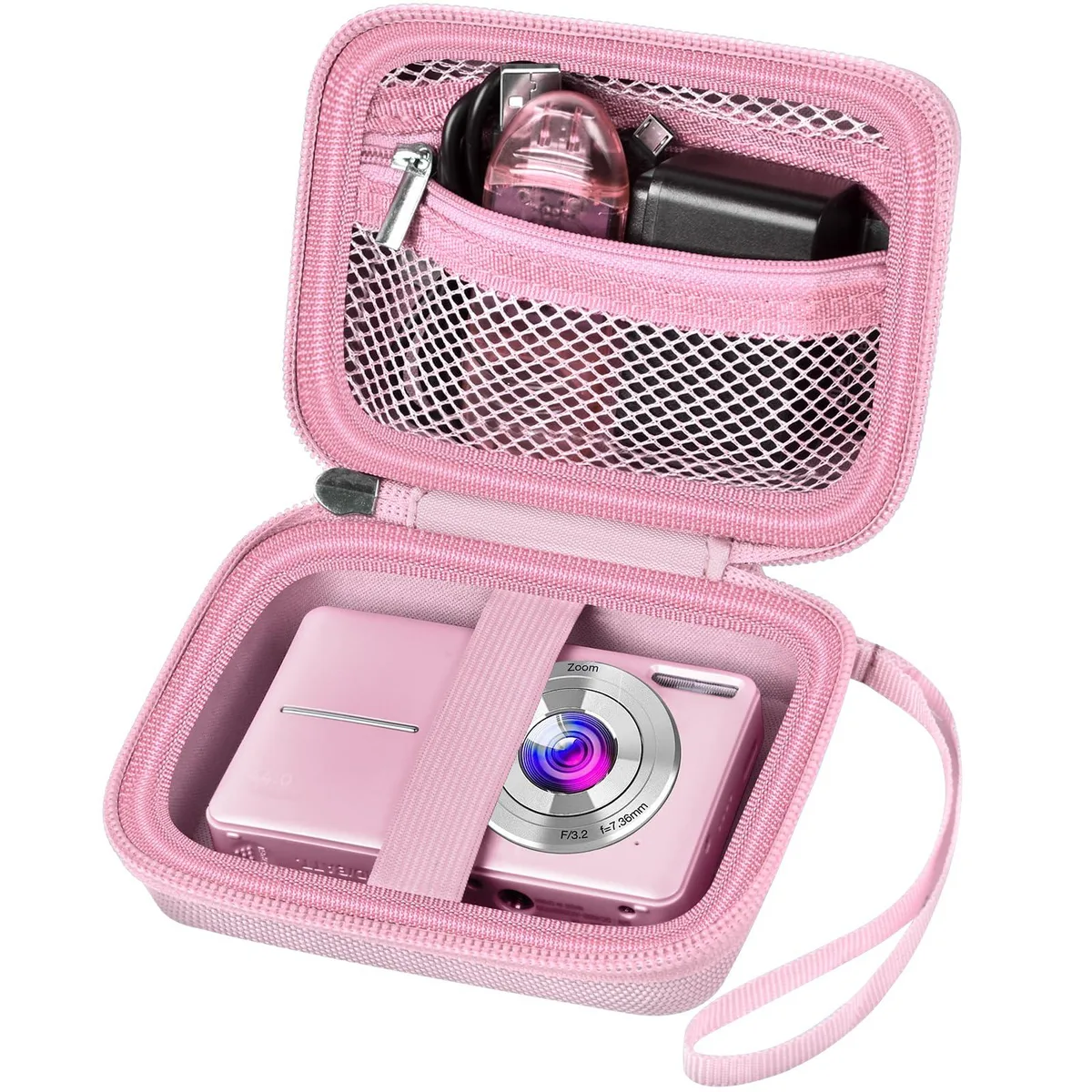  ALKOO Akcc-0701 Camera Case Pink 5.25x3.75x2.5 in — product photo