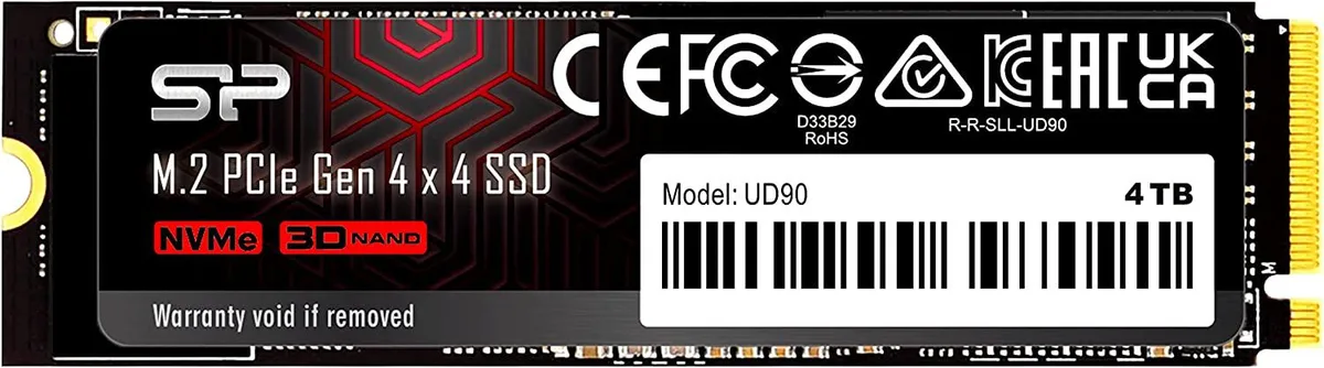 Silicon Power Silicon Power UD90 4TB internal SSD — product photo