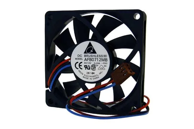 DELTA DELTA AFB0712MB 70MM 12V 3300 RPM 3-Wire Fan — product photo