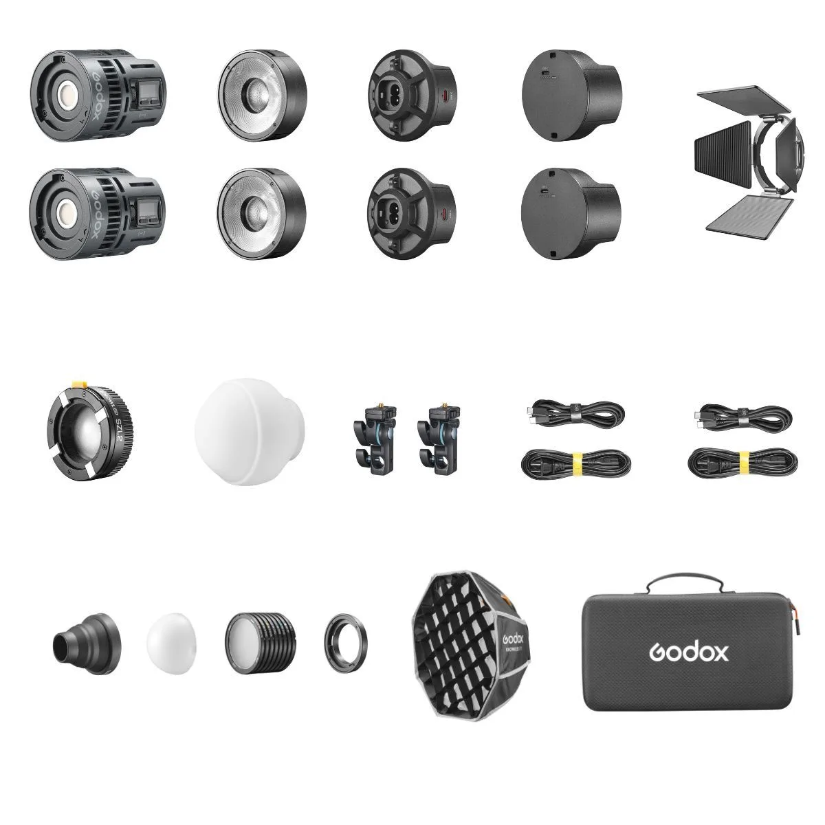 Godox Photo Equipment Co. Ltd Godox RS60Bi Bi-Color LED Monolight 2-Light Kit studio — product photo